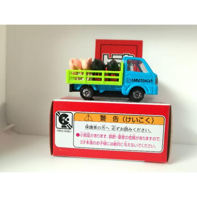 全新未拆絕版 tomica 多美 tomy 二星 no.4 會場車 TEM event suzuki 豬車 運搬 搬運車-細節圖4