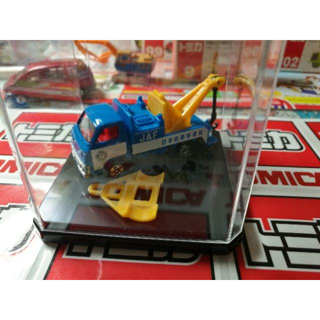 全新 Tomica 多美 tomy 絕版 舊藍標 77號 JAF 拖吊車 三菱 canter wrecker 拖車 吊車-細節圖4