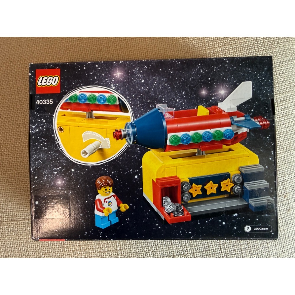 LEGO 40335 搖搖火箭 太空火箭飛行-細節圖2