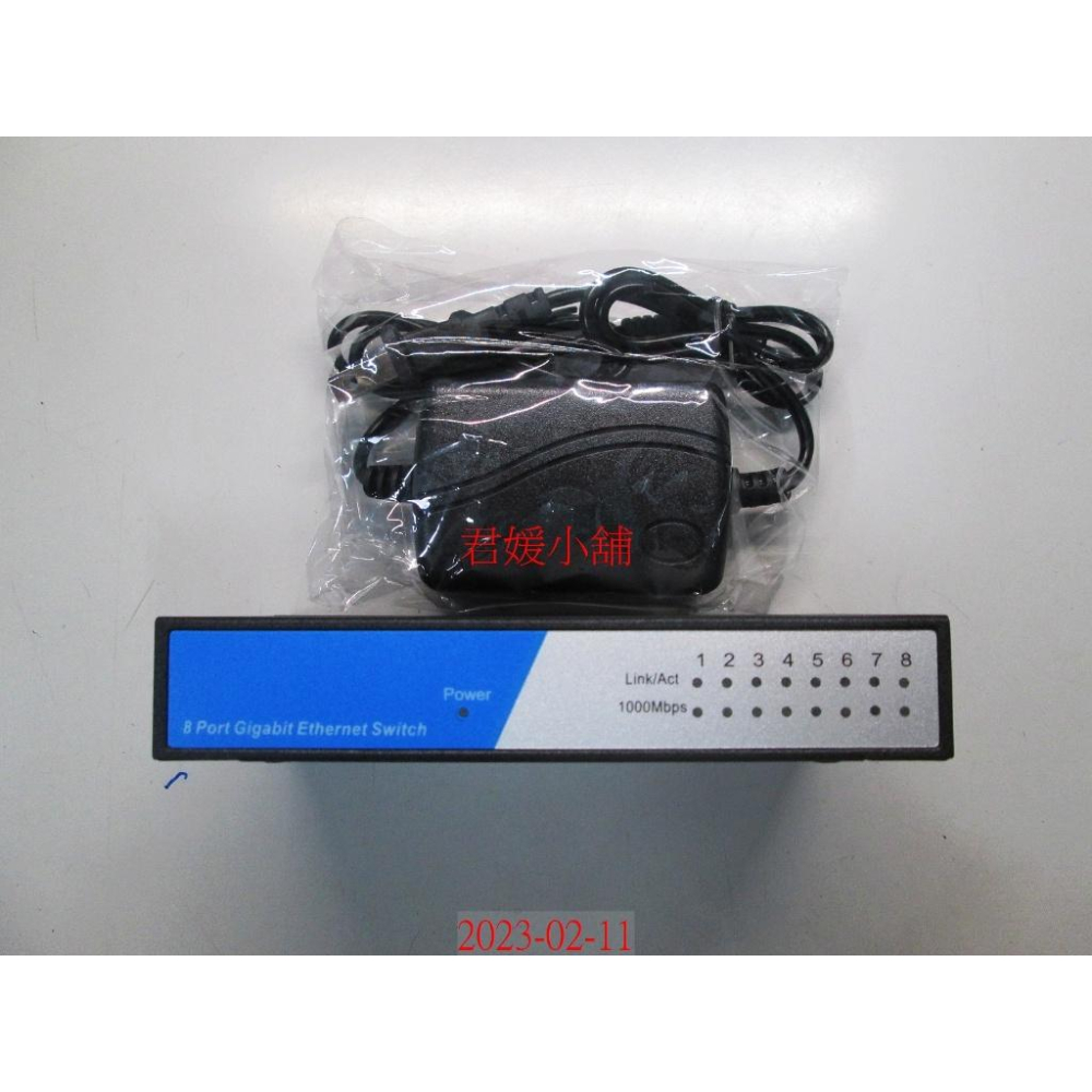 【君媛小鋪】企業級 集線器 8 Port 100/1000 Gigabit 8埠網路交換器 鐵殼 同TL-SG108-細節圖2