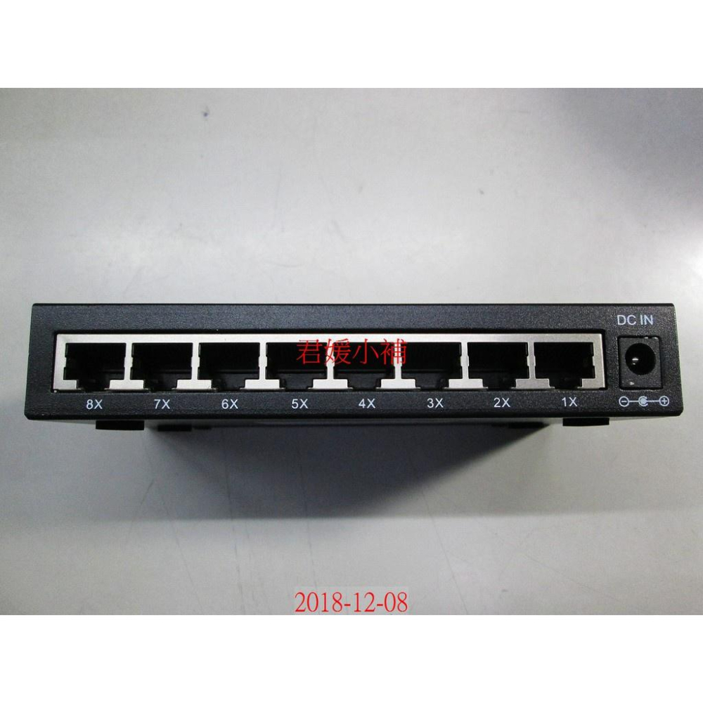 【君媛小鋪】企業級 集線器 8 Port 100/1000 Gigabit 8埠網路交換器 鐵殼 同TL-SG108-細節圖4