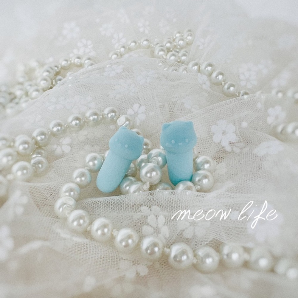 貓頭藍色(一副耳塞袋裝)