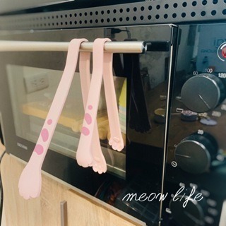 Meow life 貓掌 貓爪 食品級矽膠 一體成形 食物夾 冰塊夾 料裡夾 沙拉夾 麵包夾 夾子 [台灣現貨]-細節圖7