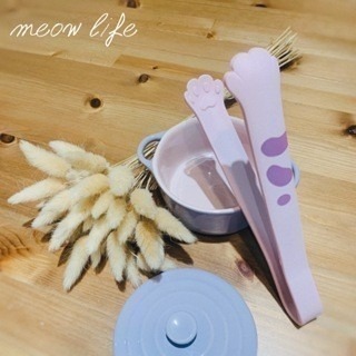 Meow life 貓掌 貓爪 食品級矽膠 一體成形 食物夾 冰塊夾 料裡夾 沙拉夾 麵包夾 夾子 [台灣現貨]-規格圖8