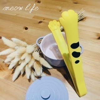 Meow life 貓掌 貓爪 食品級矽膠 一體成形 食物夾 冰塊夾 料裡夾 沙拉夾 麵包夾 夾子 [台灣現貨]-規格圖8