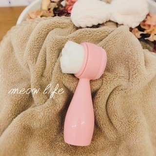 Meow life 貓爪洗臉刷 貓掌造型洗臉刷 矽膠洗臉刷 潔面刷 毛孔清潔 3D服貼 [台灣現貨]-規格圖8