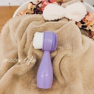 Meow life 貓爪洗臉刷 貓掌造型洗臉刷 矽膠洗臉刷 潔面刷 毛孔清潔 3D服貼 [台灣現貨]-規格圖8