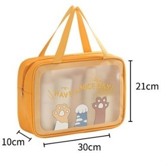 meow life 貓咪 乾濕分離 漱洗包 游泳包 沙灘包 洗澡包 手提包 旅行收納包 運動包 [台灣現貨]-規格圖4