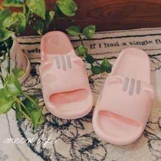 Meow life 貓耳拖鞋 踩屎感拖鞋 室內拖鞋 居家拖鞋 防水拖鞋 止滑拖鞋 厚底拖鞋 浴室拖鞋 [台灣現貨]-細節圖2