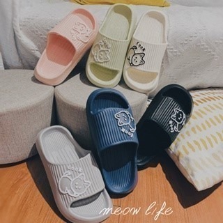 Meow life 貓咪拖鞋 浴室拖鞋 居家拖鞋 防滑拖鞋 室內拖鞋 情侶拖鞋 厚底拖鞋 超輕舒適 [台灣現貨]-細節圖2
