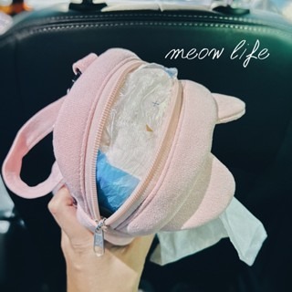 meow life 車載椅背後座貓咪衛生紙盒 衛生紙套 無痕鬆緊帶款 / 掛帶款 紙巾套 衛生紙收納 [台灣現貨]-細節圖9