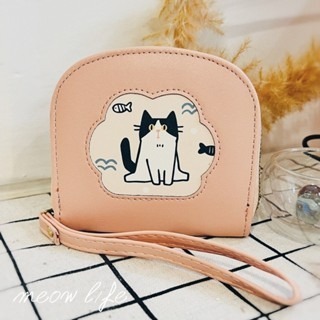 Meow life 卡通貓咪 韓式極簡錢包 小零錢包 小錢包 [台灣現貨]-規格圖8