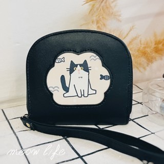 Meow life 卡通貓咪 韓式極簡錢包 小零錢包 小錢包 [台灣現貨]-規格圖8