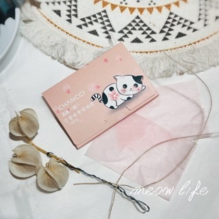 Meow life 貓咪 香氛 吸油面紙 (100入) [台灣現貨]-細節圖3