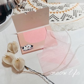 Meow life 貓咪 香氛 吸油面紙 (100入) [台灣現貨]-細節圖4