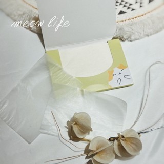 Meow life 貓咪 香氛 吸油面紙 (100入) [台灣現貨]-細節圖6