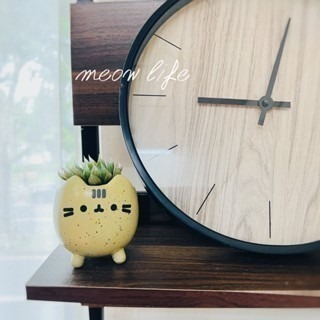 Meow life 貓咪 多肉植物 花盆 花器 粗陶瓷 盆栽 [台灣現貨]-細節圖7