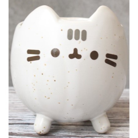 Meow life 貓咪 多肉植物 花盆 花器 粗陶瓷 盆栽 [台灣現貨]-規格圖9