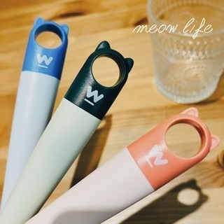 Meow life 低調貓耳 刷子海綿二合一杯刷 長柄杯刷 立體杯刷 雙紋路 [台灣現貨]-細節圖5
