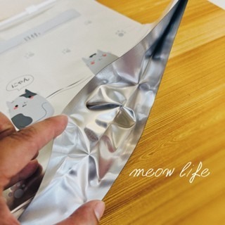 Meow life 貓咪 鋁銀箔密封袋 食物保鮮袋 立體袋 立體大空間 多款尺寸 [台灣現貨]-細節圖5