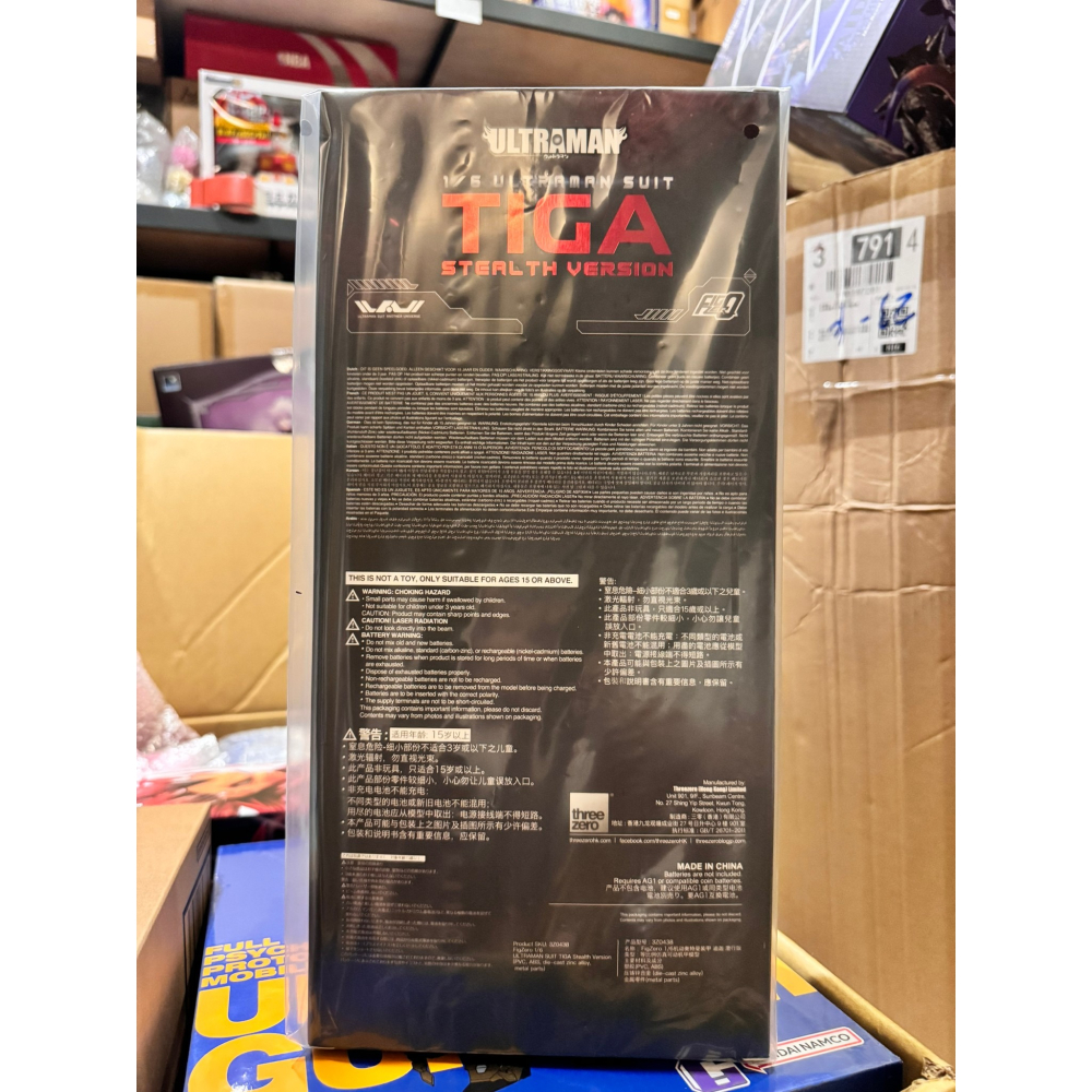 【Top1玩具店】現貨 threezero 1/6 超人力霸王迪迦 潛行限定版 全新未拆-細節圖3
