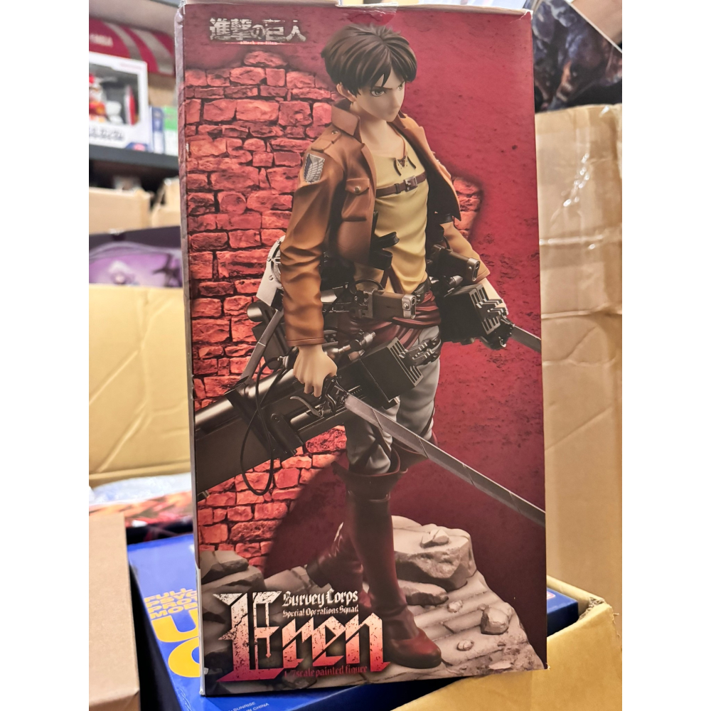 【Top1玩具店】現貨 HobbyMax 進擊的巨人 艾連 葉卡 全新 盒損-細節圖3