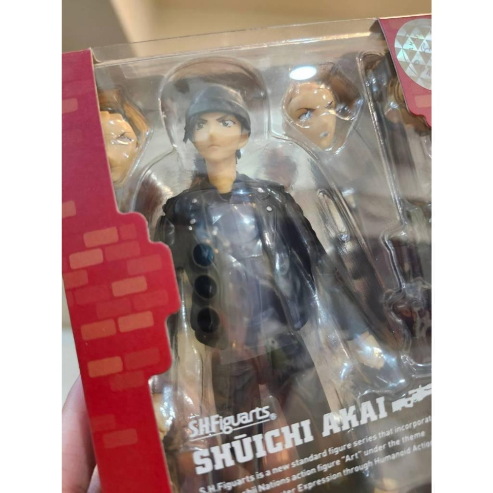 【Top1玩具店】現貨 BANDAI 萬代 S.H.Figuarts SHF 名偵探柯南 赤井秀一 全新-細節圖3