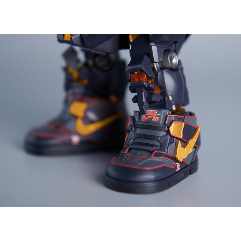 【Top1玩具店】現貨 鋼彈 x Nike SB QMSV 獨角獸鋼彈 報喪女妖 毀滅模式-細節圖6