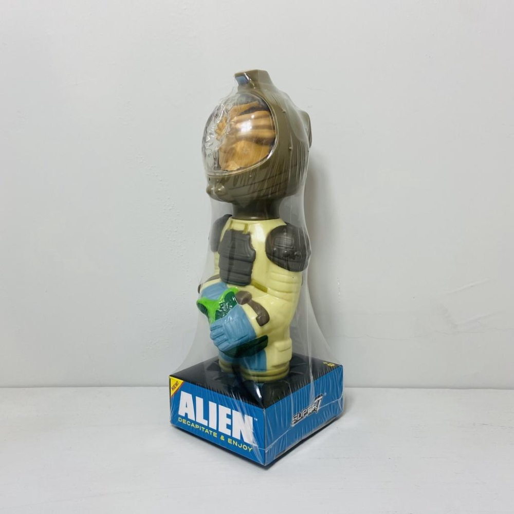 【Top1玩具店】現貨 SUPER7 異形電影 Alien 抱臉蟲 公仔造型復古泡泡瓶-細節圖2