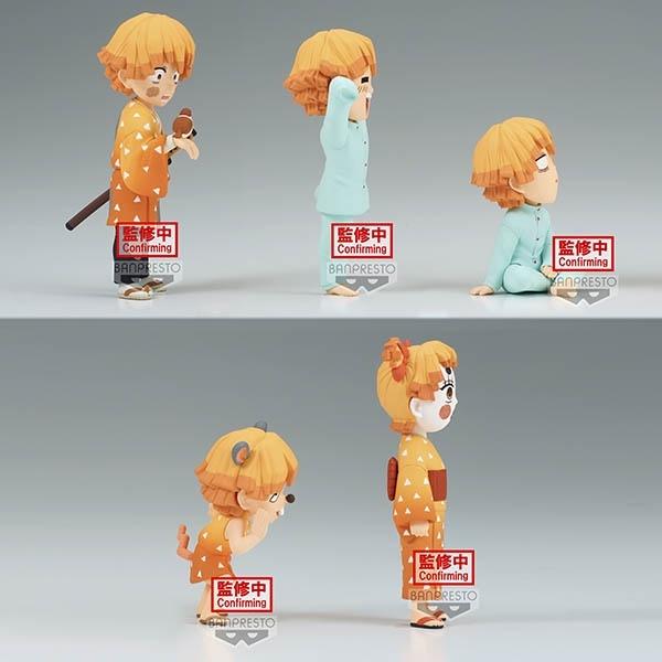 【Top1玩具店】現貨 BANPRESTO 景品 鬼滅之刃 WCF 我妻善逸 collection 一組5款-細節圖2