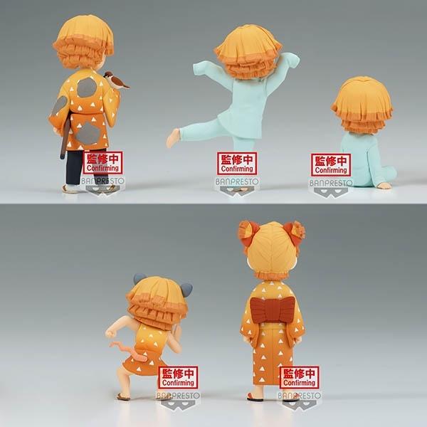 【Top1玩具店】現貨 BANPRESTO 景品 鬼滅之刃 WCF 我妻善逸 collection 一組5款-細節圖5