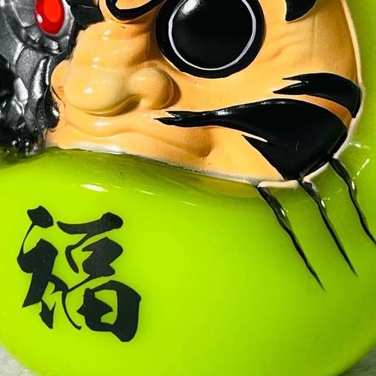 【Top1玩具店】現貨 壹工房 Kaijuone 達摩Z之魂 綠色/銀色 Soul of Daruma Z-細節圖3