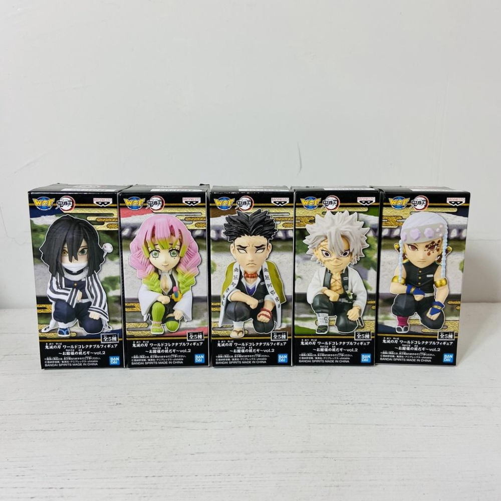 【Top1玩具店】現貨 BANPRESTO WCF 鬼滅之刃 這可是在主公面前 vol.2 公仔-細節圖2