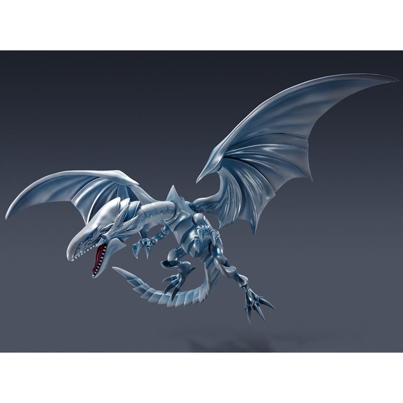 【Top1玩具店】現貨 BANDAI SHM S.H.MonsterArts 遊戲王 青眼白龍 可動模型 青眼の白龍-細節圖2