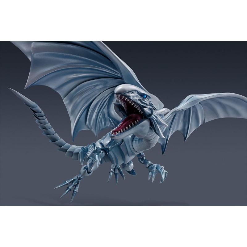 【Top1玩具店】現貨 BANDAI SHM S.H.MonsterArts 遊戲王 青眼白龍 可動模型 青眼の白龍-細節圖3