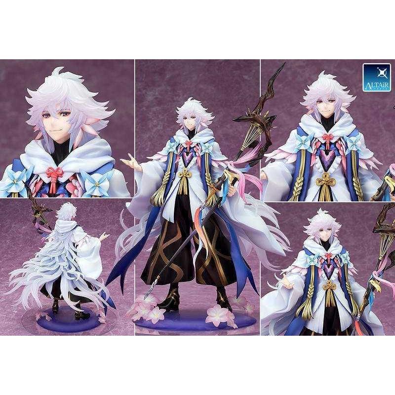 amie×ALTAiR FATE FGO Fate/Grand Order 花之魔術師 梅林 1/8 PVC-細節圖2