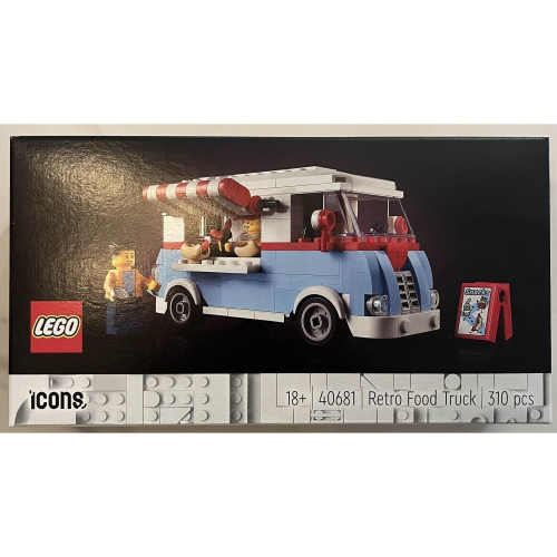 LEGO 40681 ICONS系列-復古餐車
