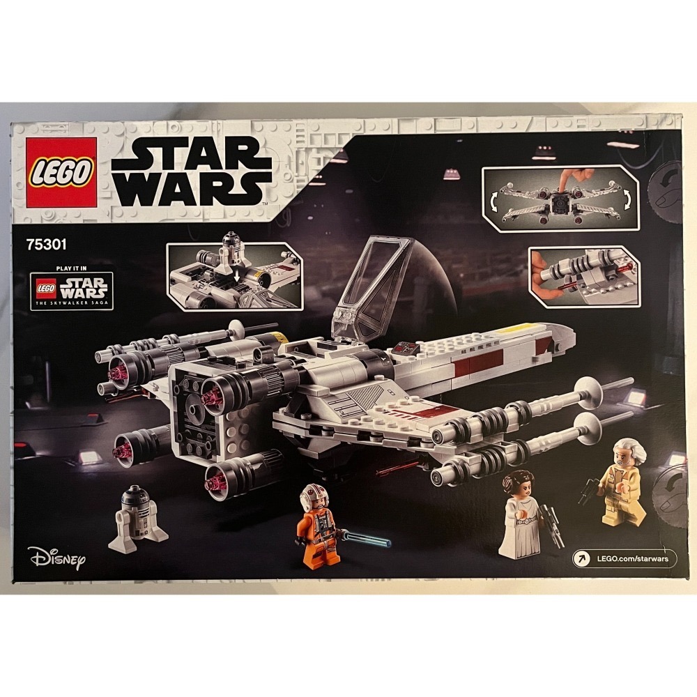 LEGO 75301 STAR WARS系列-路克天行者X翼戰機-細節圖2