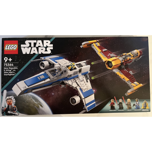LEGO 75364 STAR WARS系列-新共和國E-Wing vs. Shin Hati’s星際飛船