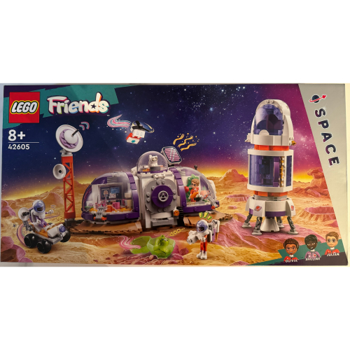 LEGO 42605 Friends系列-火星太空基地和火箭
