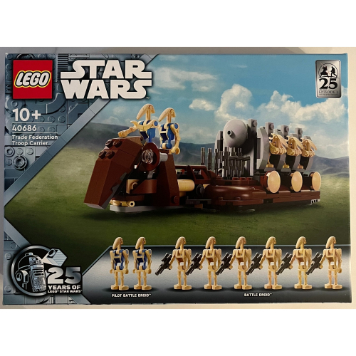 LEGO 40686 STAR WARS系列-貿易聯邦士兵運載車