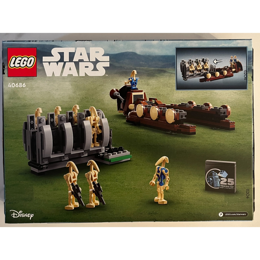 LEGO 40686 STAR WARS系列-貿易聯邦士兵運載車-細節圖2