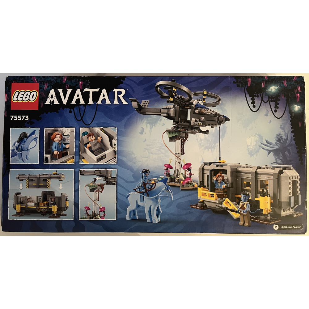 LEGO 75573 AVATAR系列-懸浮山Site26與RDA大力士直升機-細節圖2