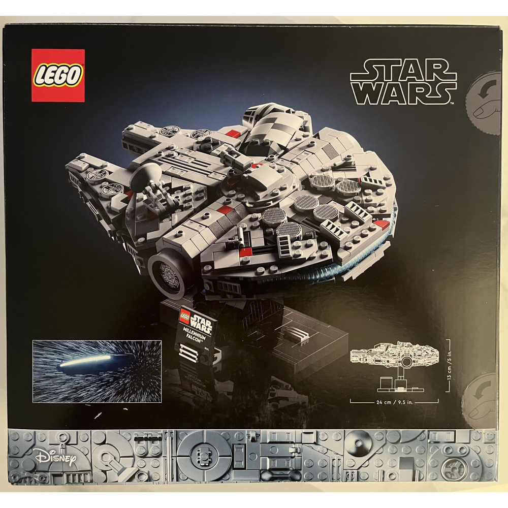 LEGO 75375 STAR WARS系列-千年鷹號Millennium Falcon-細節圖2