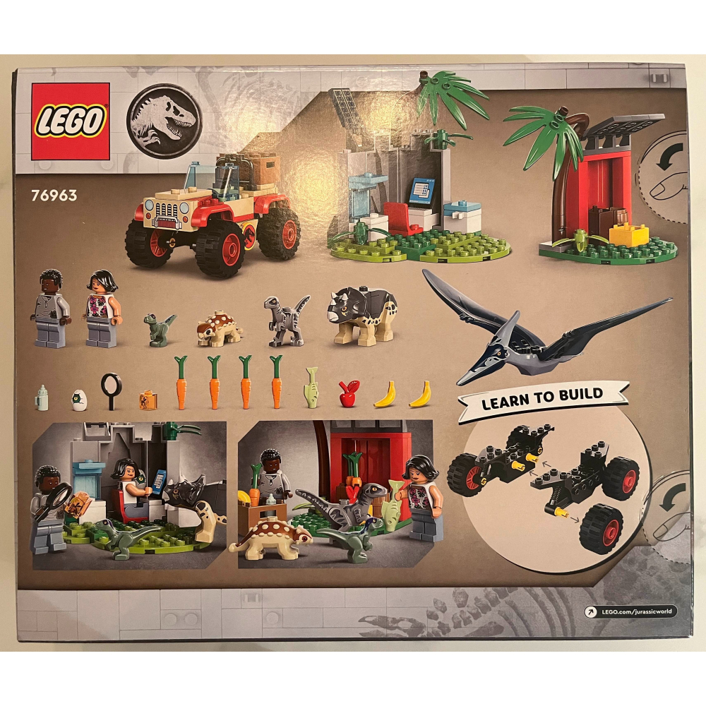 LEGO 76963 Jurassic World系列-小恐龍救援中心-細節圖2