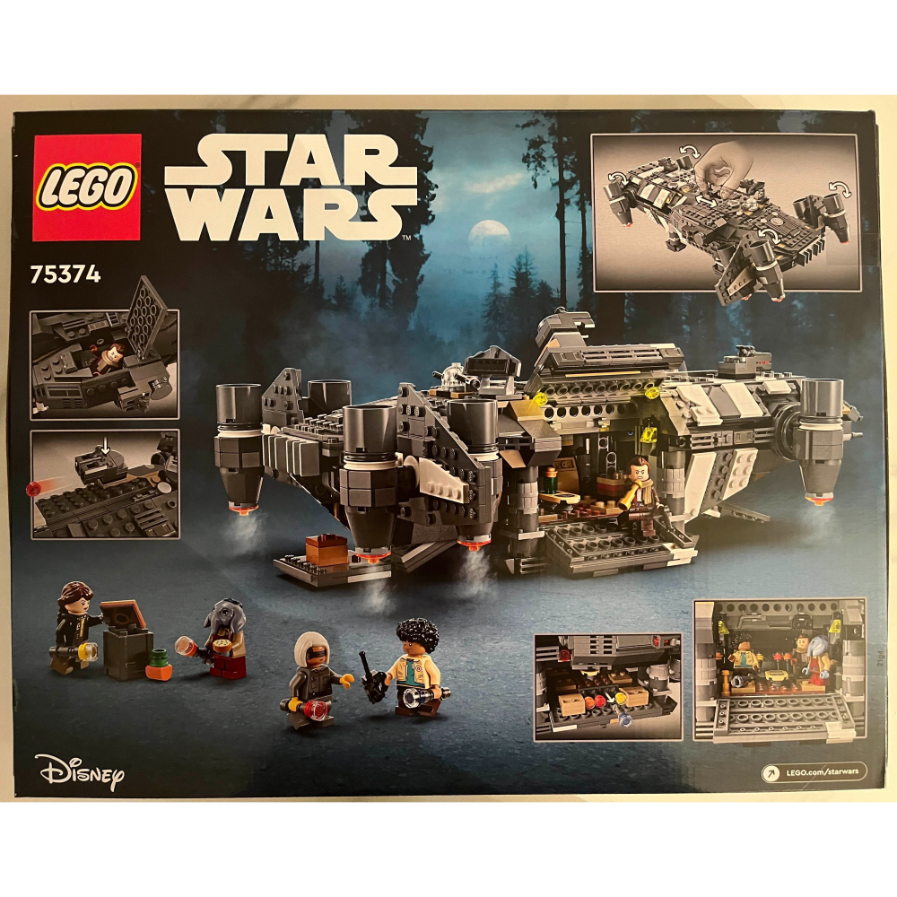 LEGO 75374 STAR WARS系列-The Onyx Cinder-細節圖2