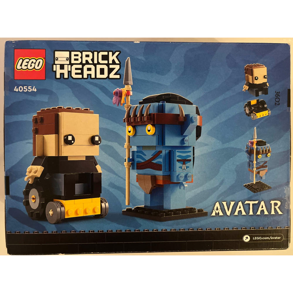 LEGO 40554 BRICK HEADZ系列-Jake Sully & his Avatar-細節圖2