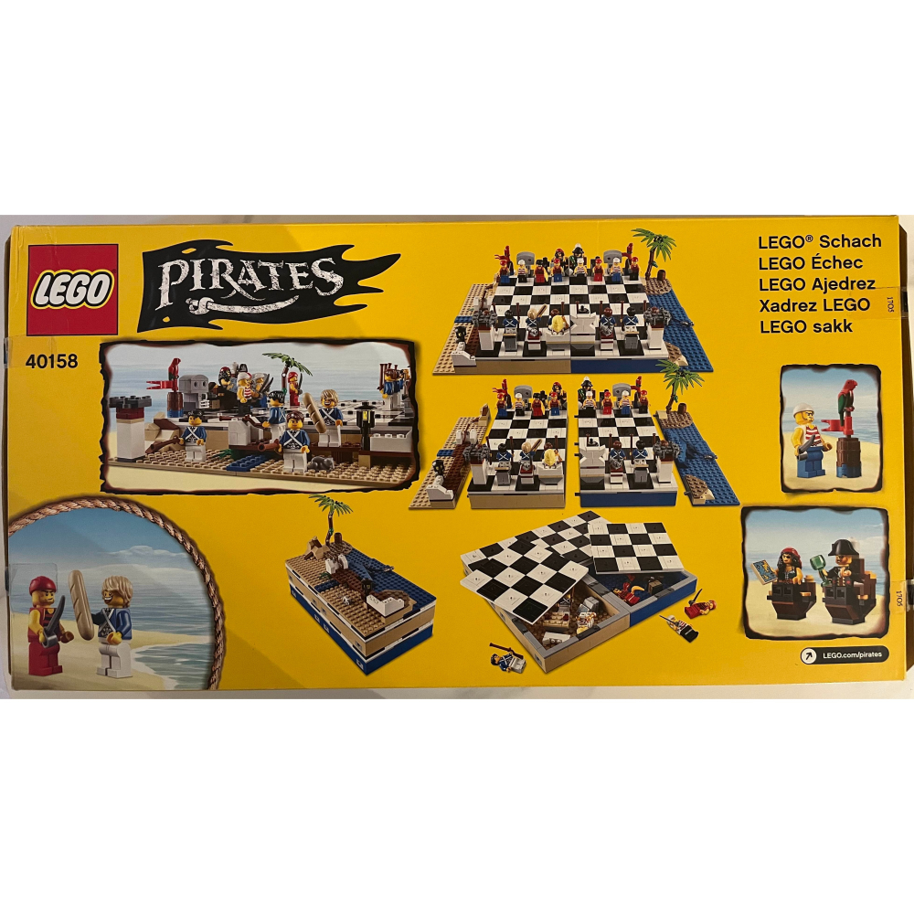 LEGO 40158 PIRATES系列-海盜棋(絕版品)-細節圖2