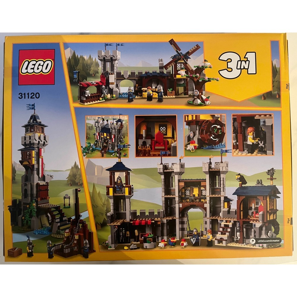 LEGO 31120 CREATOR系列-中世紀古堡-細節圖2