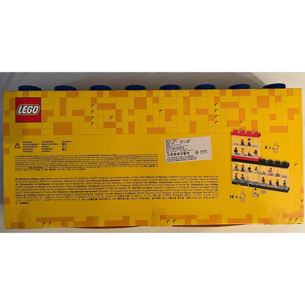 LEGO 4066 樂高人偶展示盒8凸16-細節圖4